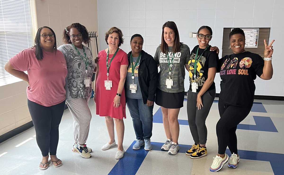 These people. Our team. They made me laugh every day, supported me, and went above and beyond for students! So thankful! 💙