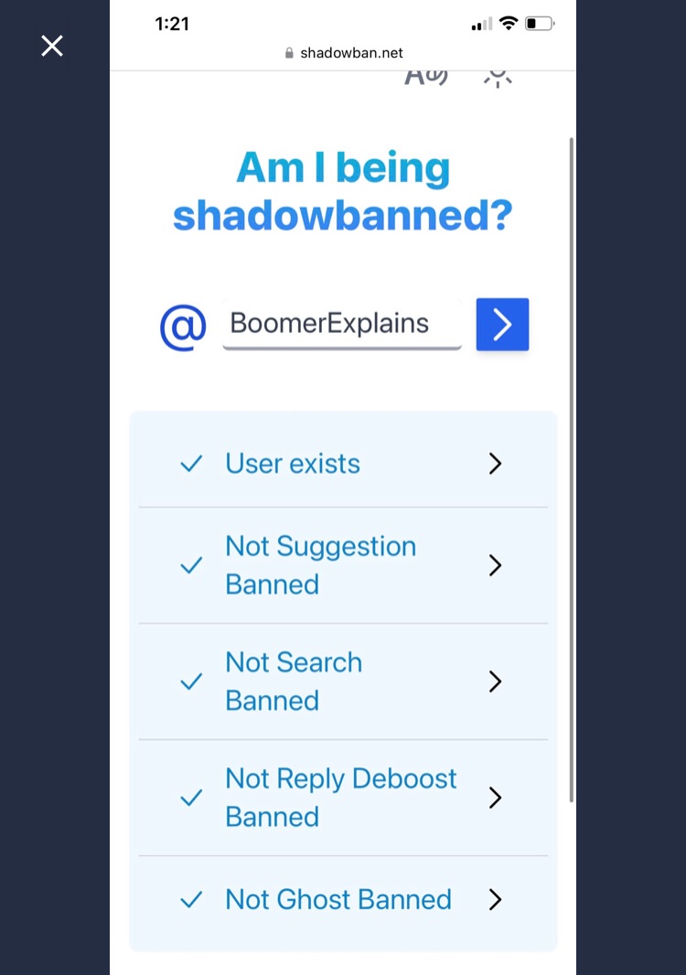 I never thought this day would come! Boomer has been freed from his shadow ban and is ready to take Twitter by storm! Thanks to <a href="/FGMBot/">BoomerGotWiteSquer ⬜️🐌🌚</a> for helping me lead the #freeBoomer movement and everyone else who has helped! 

<a href="/BoomerExplains/">Boomer</a> is free at last!