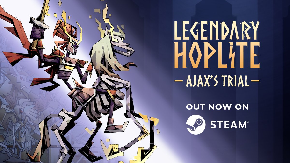 ⚔️ Legendary Hoplite: Ajax's Trial is OUT NOW on Steam ⚔️

Play our unique blend of #ARPG and #TowerDefense!

⚱️ What’s there?⚱️
⚔️ Intense battles against monsters.
🕷️ Unravel Ajax's vendetta.
🥠 Unlock bonus levels!

🌬️ PLAY NOW: ravenage.ink/438c5XS  

#Steam  | #Gaming