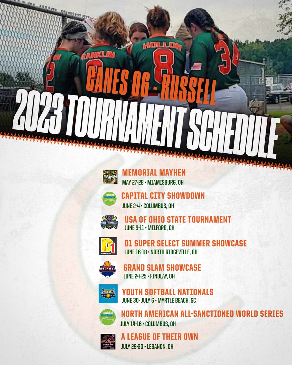 Excited to get this season started!       🧡🥎💚