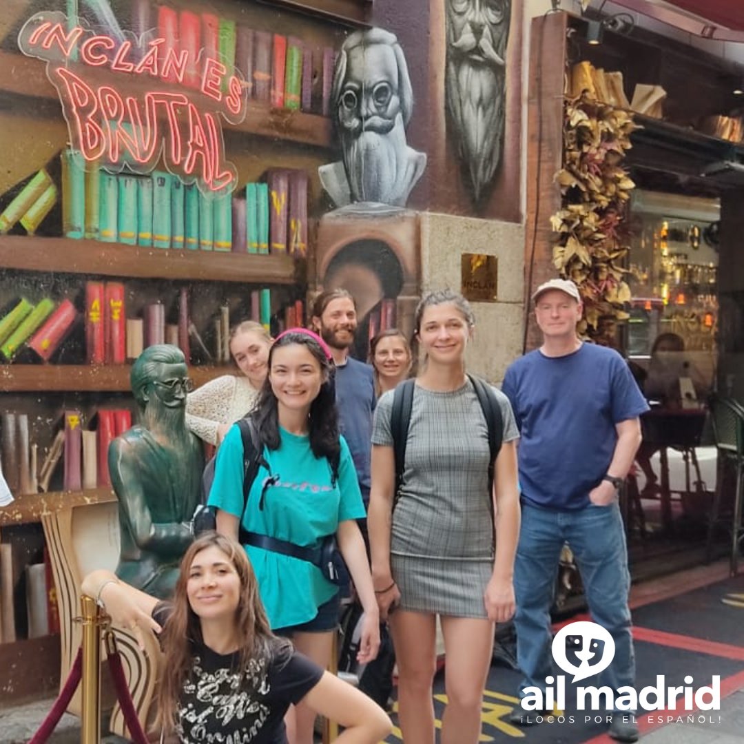 AILMadrid's tweet image. ¡Malasaña es nuestro barrio más fav de Madrid y lo sabes! 📍🌈

#AprenderEspañol #SpanishLearning #SpanishLessons #SpanishLanguage #SpeakSpanish #LearnSpanishOnline
#SpanishVocabulary #SpanishGrammar #PracticeSpanish #LanguageLearning