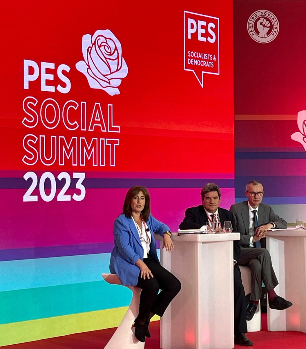 🔴 Minister @Ana_M_MG stresses the importance of the EU #socialpillar  
'We have to make it real. We have to make it felt by people. It's critical to respond to populism & extremism.'
#PESsocialsummit #EPSR #SocialRights #Porto @PES_PSE @PSocialista  1/3