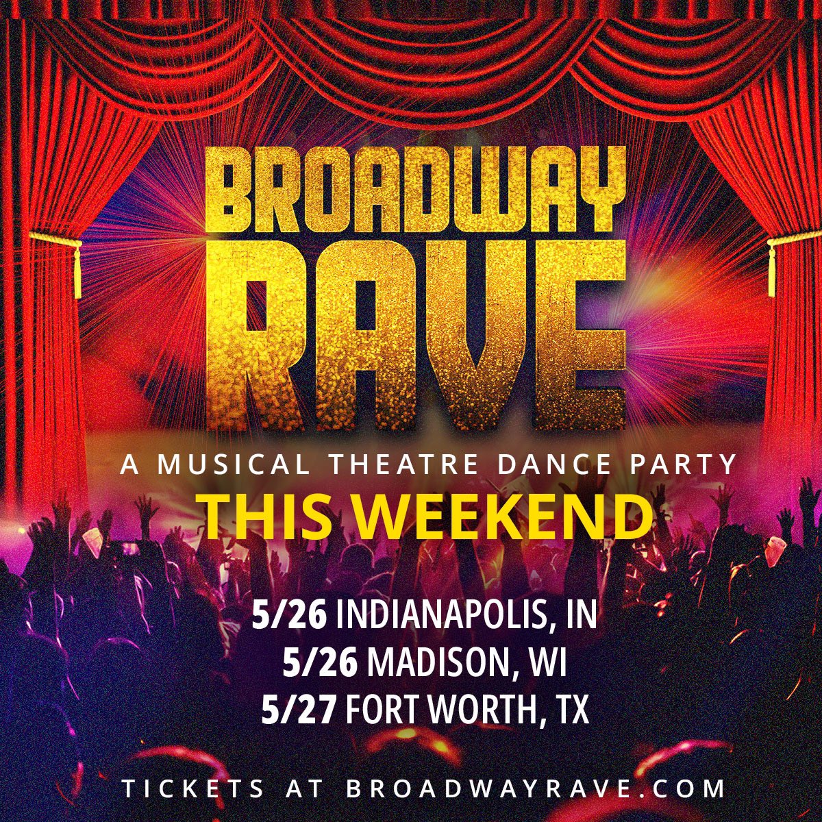 kickoff your 3 day weekend in style with us at Broadway rave. Tickets linked in bio!