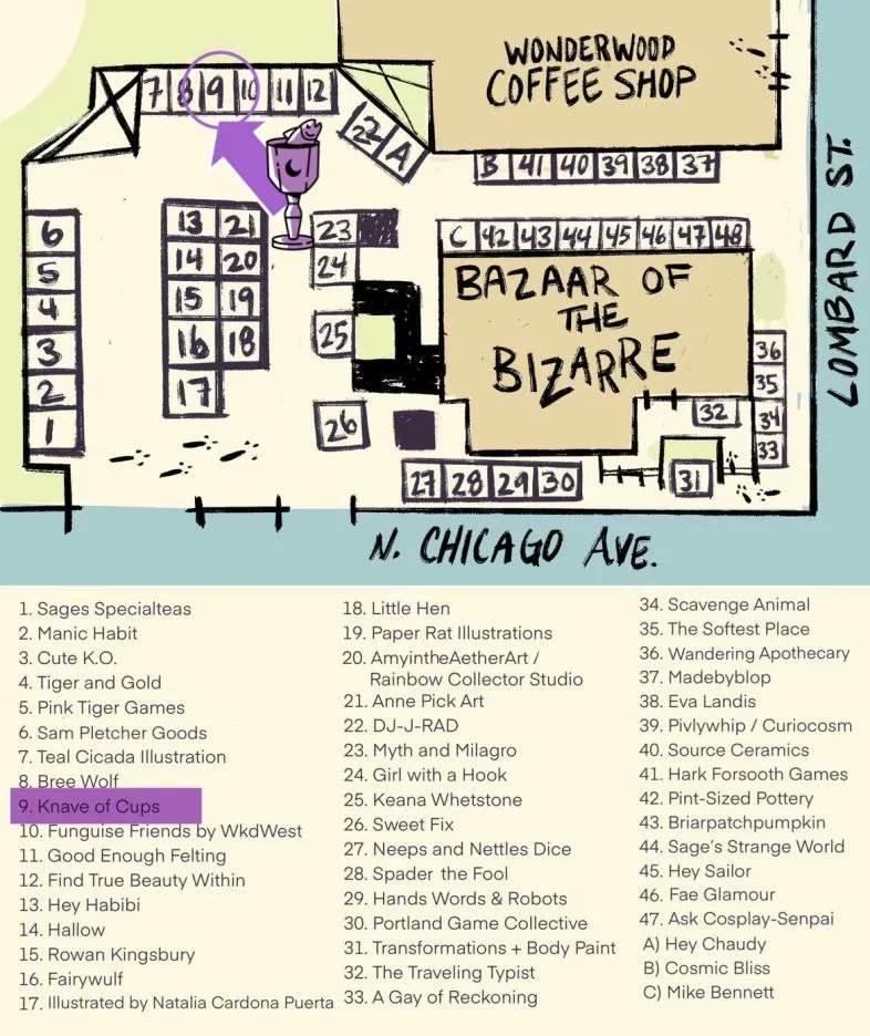In Portland? Wanna check out some cool games? Fun cards? Glittery dice? Wanna just, like, say hi to Ayo? Sure you do! Find us TOMORROW at Ye Olde Whimsical Wonderwood Fair BOOTH 9 from 10am-6pm - we're joining over 40 other vendors along with music, food, tarot readings, and more