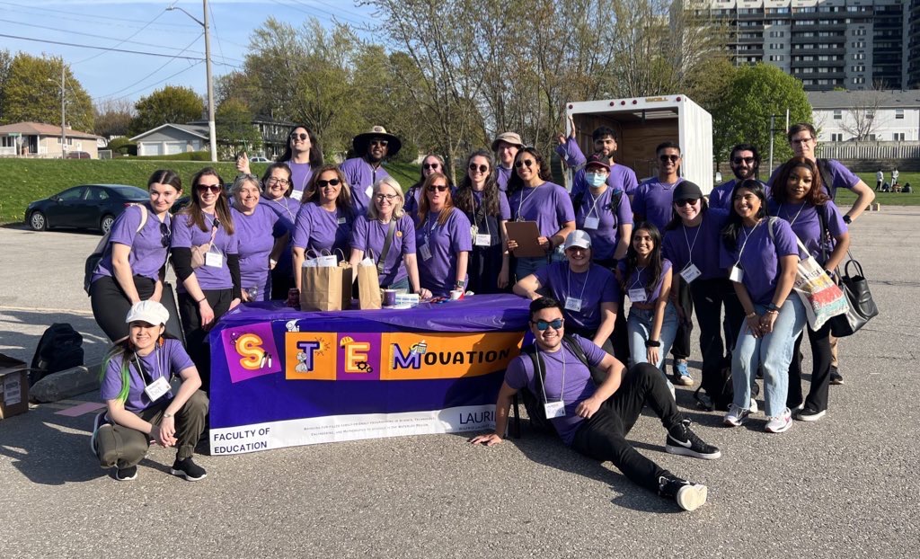 Laurier's tweet photo. #STEM is for everyone: that's the message behind STEMovation, a new community-based initiative from @LaurierEdu.

STEMovation aims to encourage traditionally underrepresented groups to see themselves in STEM through fun, hands-on activities. 

 https://t.co/L2sly19K8X https://t.co/e3dM5DCEbL