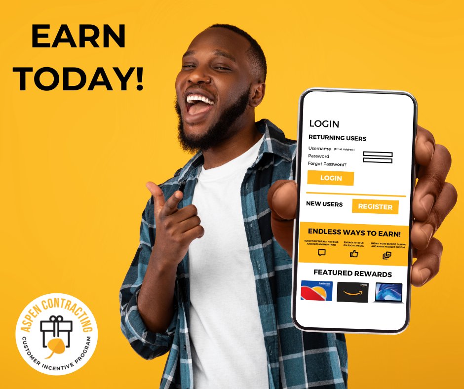 Did you know you can earn free rewards by engaging with us on social media? Choose from gift cards to well-known businesses or opt for cash. Join our program today and start earning rewards! #RewardsProgram #RoofingContractor