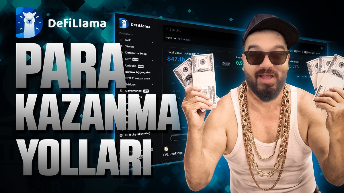 kriptokurduu's tweet photo. Hype'lı projeleri ve yükselen coinleri sen de bulabilirsin! 👀 
Nasıl mı? Tabi ki eğitim tadında yeni videomuzu izleyerek! 🔥

Defillama eğitim videomuz ile yatırımlarını en iyi şekilde optimize et, daha fazla kazanç sağla. 🤑  Videomuz yayında kaçırma. 👇🏼 

 https://t.co/hvJDJPG2DH

#Defillama #GEM #altcoin #Kriptohaber #Kriptopara