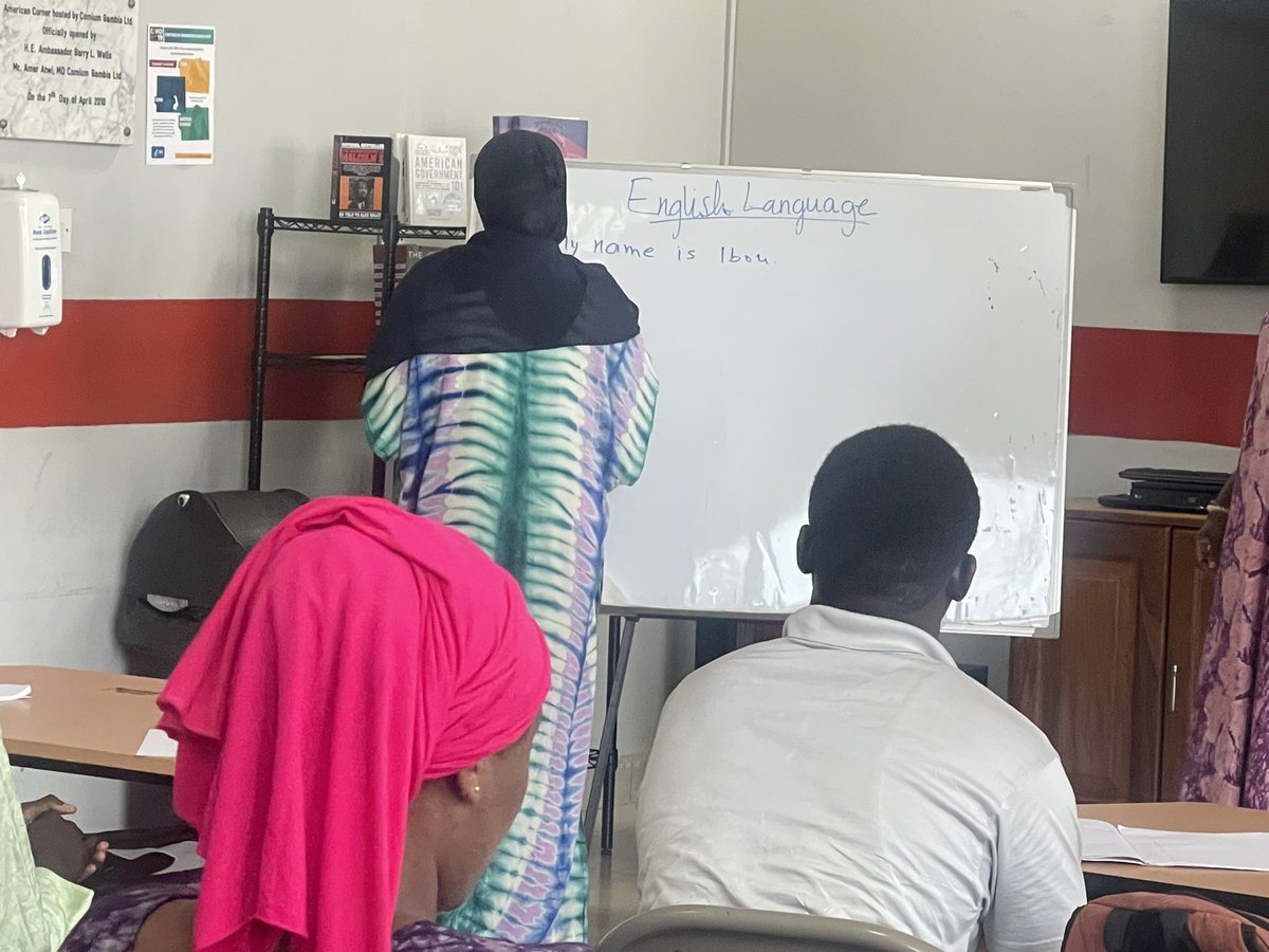 ACornerBanjul's tweet photo. AC Adult literacy class

This course will discuss key topics related to learning literacy as an adult learner, learning difficulties related to reading and writing. https://t.co/vH37E9sg5R