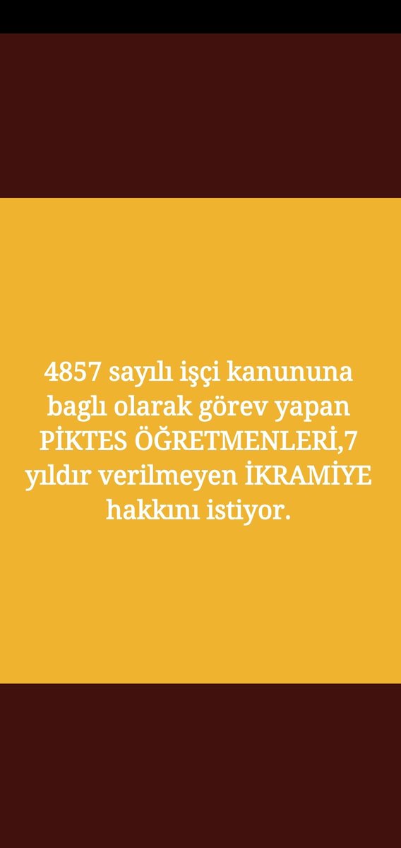 #Piktese60Günİkramiye verilmelidir!!! <a href="/alemdareyup/">Eyüp Alemdar</a> <a href="/KOOPISSENDIKASI/">Koop-İş Sendikası</a>