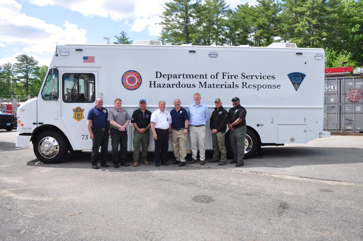 This week OGR hosted a representative from @fema who visited programs that received federal Homeland Security grant funds.  TY @EOPSS, @MassStatePolice, @MassDFS, @AlertBoston, @Massport Fire Rescue & other funded programs that showed how MA effectively uses these federal funds.