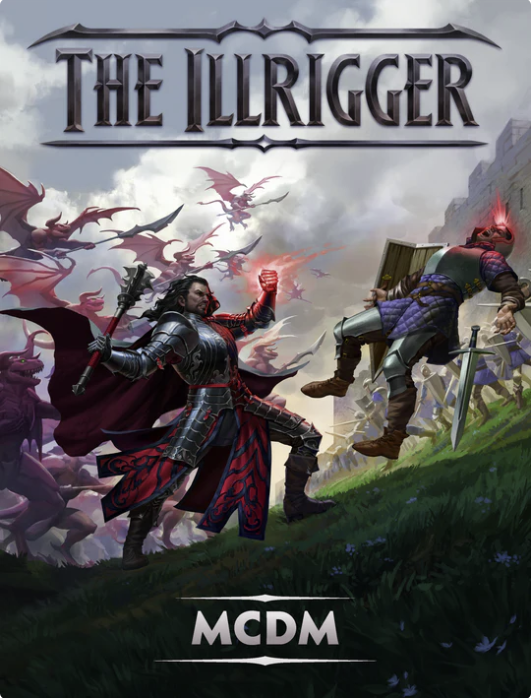 helloMCDM's tweet photo. It's time to raise Hell—again! The Illrigger Revised is now ready for it's first public playtest. Become a knight of Hell and unleash infernal power in this totally revised class, including two new subclasses: the Hellspeaker and the Sanguine Knight. https://t.co/0NZ4EA4T3N