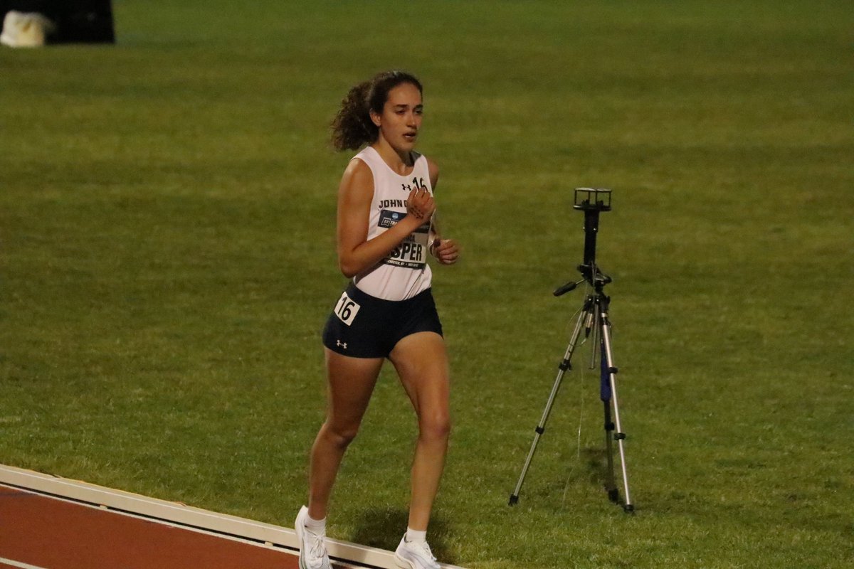 jcusports's tweet photo. WT&amp;F: Erica Esper made her third career appearance in the 10,000m race last night as a Blue Streak. 

She placed 20th overall with a time of 36:20.70. 

#StreakUp #NCAANationals #WhyD3 ⚡️⚡️ https://t.co/iWyCmQ2kLS
