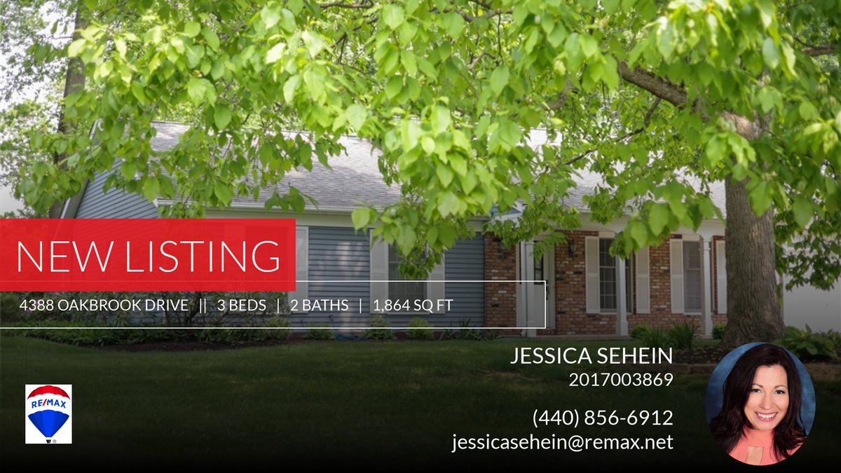 JessicaSehein's tweet photo. 📍 New Listing 📍 Take a look at this fantastic new property that just hit the market located at 4388 Oakbrook Drive in Perry. Reach out here or at (440) 856-6912 for more information!

Listed by Bettie Schmikla ~  Realtor

Shop Ho... https://t.co/9lz0TObl06 https://t.co/EeezfKkr5J