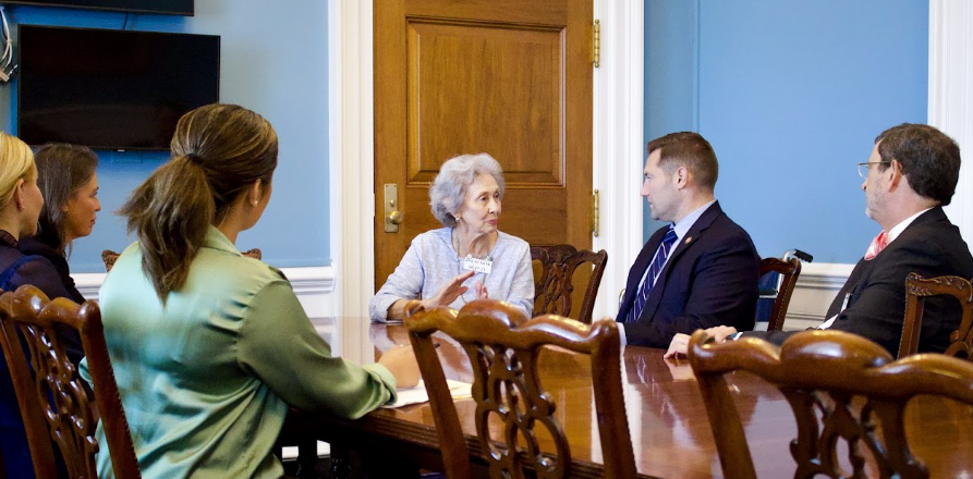 GReschenthaler's tweet photo. Since Marc Fogel’s arrest, the Biden Admin has failed to classify him as wrongfully detained or take steps to secure his release — all while refusing to explain its inaction.

I was honored to meet with his family recently and discuss our continued efforts to bring Marc home. https://t.co/HRfidYE1Za