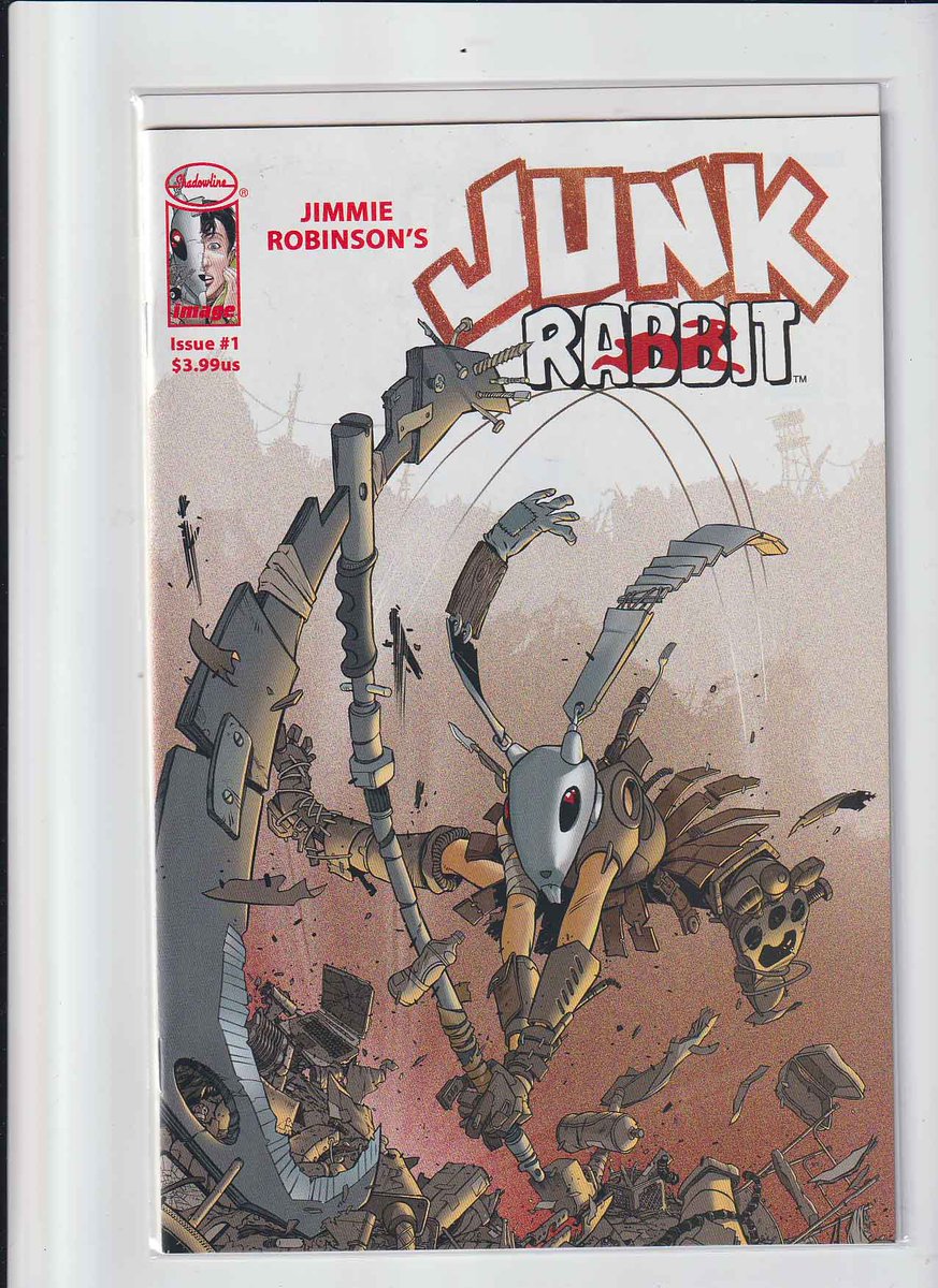 MakeMyComicRare's tweet photo. #JunkRabbit #1 (2023) by #JimmieRobinson / 1st Appearance of Junk Rabbit "Junk Rabbit" SERIES PREMIERE A new hero rises from mountains of consumer waste, mass homelessness, and devastating climate change. https://t.co/6ALn0rdiJp
#RareComicBooks #KeyComicBooks #Keycomics https://t.co/6KUoLx7MPk