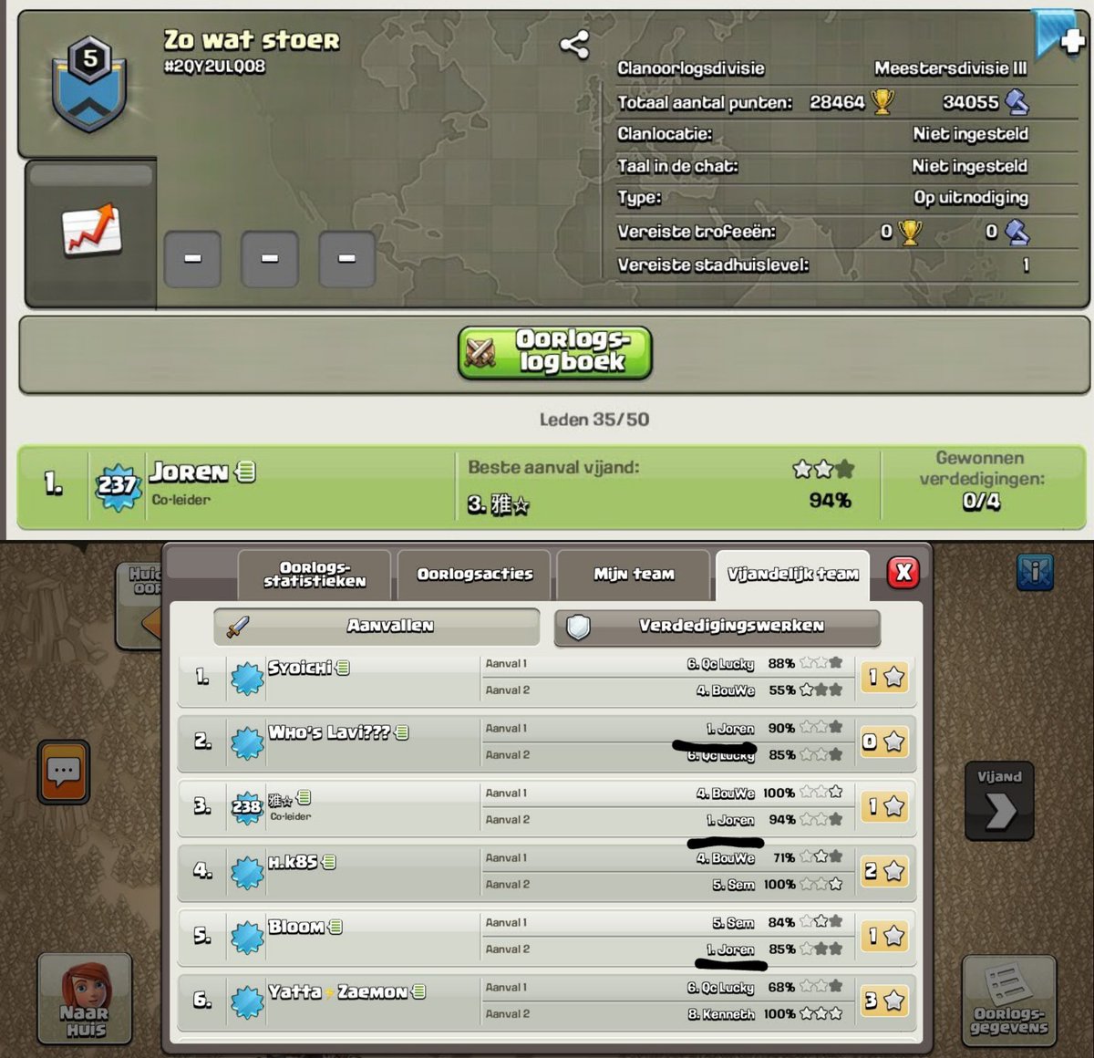 Finally back to posting bases on Twitter. 
Here is one I used in a mixed League 2 hit match where it got 3/3 th 15 def. 
The base also works in legend between 5600 and 5800, I don't know if it works higher in trophies.

Recommend cc hound rl or 3 ice 

link.clashofclans.com/en?action=Open…