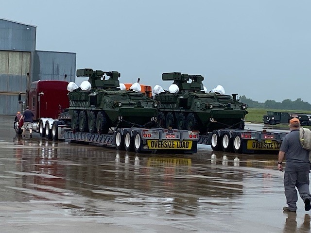 The M-SHORASDs for the BN 4-60th ADA BN. The remaining 31 vehicles will be field between now and September of 2023.
The first BN, 5/4th ADA BN, Ansbach Germany was completed April 2023.