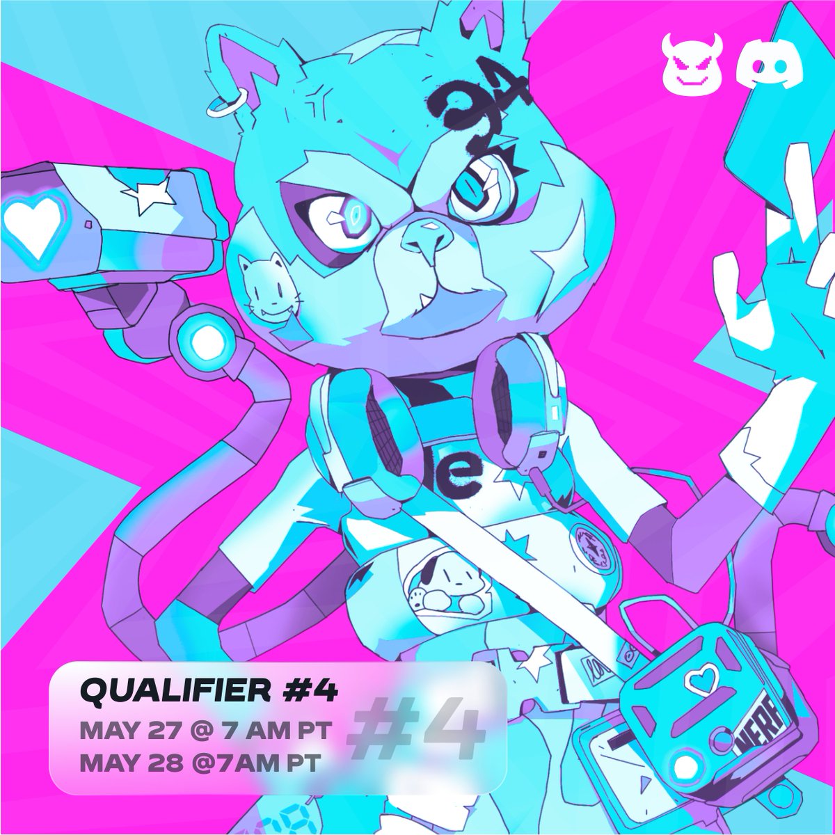 Our 4th Qualifier Tourny starts in 30 mins! 🤜💥🤛

💵 $375 USDC, 3 MixBot Capsules & 50,000 SUD$ up for grabs 🤑

🪙 Non-Mask holders win SUD$! Champion claims the Glitch Pixel ✨🏆✨

🍿 Watch & Bet open

Head to Discord for details - link in bio! 🔗👆 #MixMobRacer1