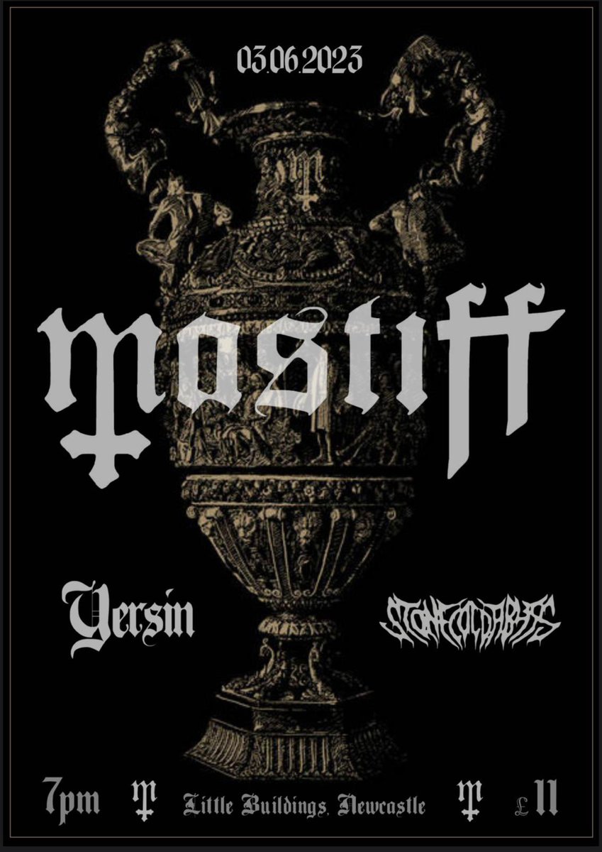 Mastiffhchc's tweet photo. ONE WEEK @Yersinofficial #XIIIBand #StoneColdAbyss https://t.co/iovtRf2DRR