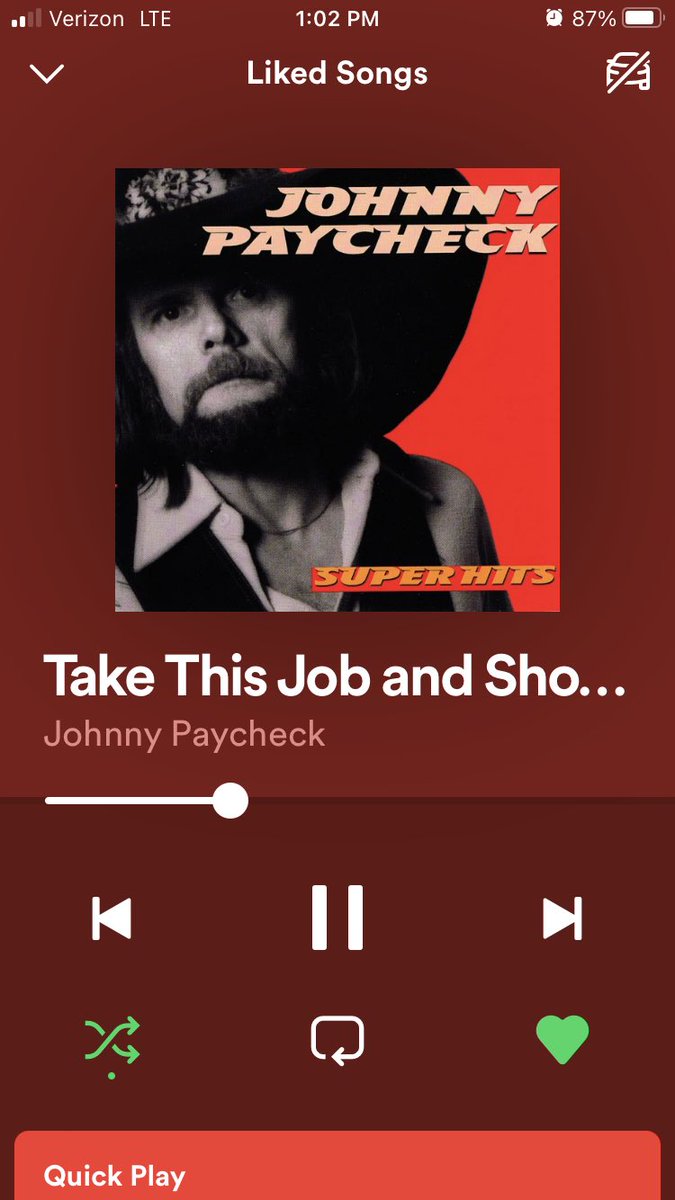 goodsammitchell's tweet image. For a man named Johnny Paycheck, he sure does hate working #johnnypaycheck #countrymusic