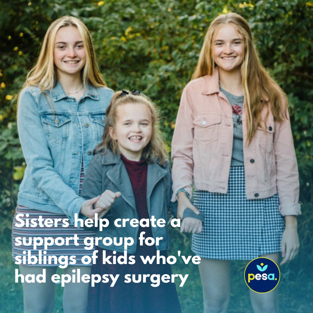 The #epilepsysurgery journey can be scary for siblings, too. We're grateful for Brooke and Jill who helped us build our sibling support program. These moderated workshops help siblings navigate feelings of fear, anxiety, and hope. 

bit.ly/43oCRvT