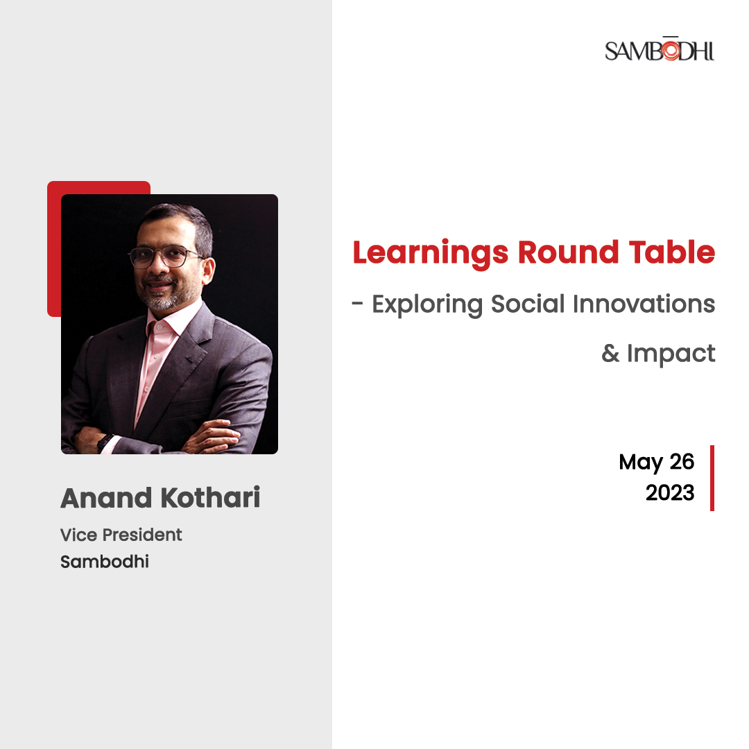 At the Learnings Round Table, Anand Kothari shared his #insights on how #programs and #evaluations have adapted to the changing times, especially after #covid19.

#webinar #learning #innovations #livelihoods