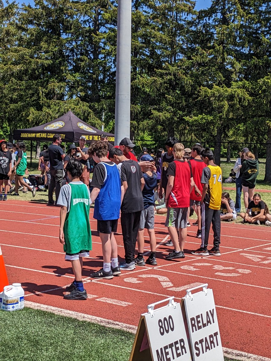 Amazing day for elementary track and field at Nelson Stadium today!