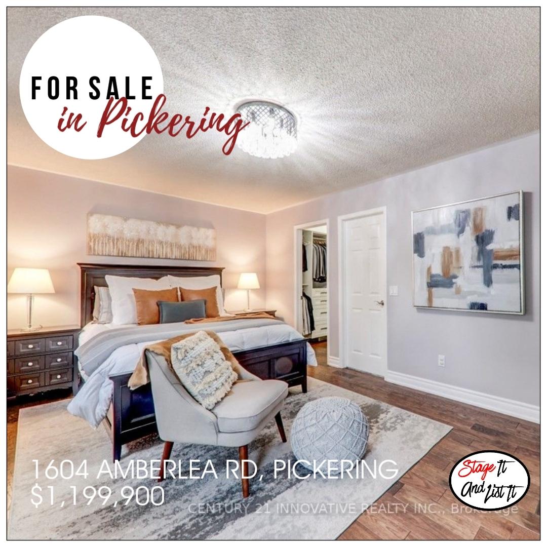 Let's get cozy ✨️.  #ForSale 1604 Amberlea Rd, Pickering listed at $1,199,900.
.
.
Realtor Thana and Kish Suseendra, Century 21 Innovative
Styled Stage It And List It 
.
.
#stageitandlistit #homestaging #stagingsells #staging #staginghomes #realestatestaging #stagedtosell