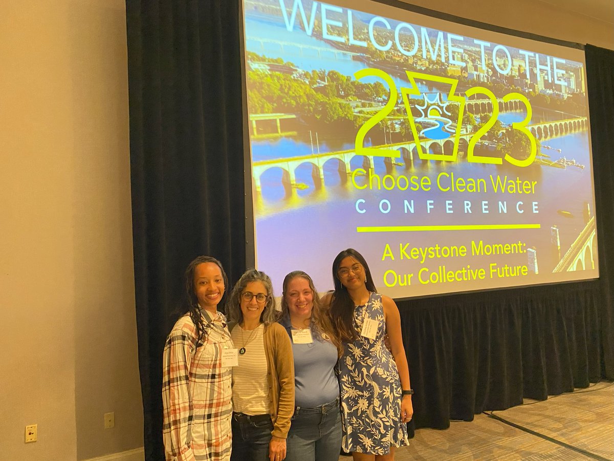 NWFMidAtlantic's tweet photo. Our staff presented at the CCWC with Atiya Wells of @Backyard_Base about our ongoing Pollinators & Produce project! They talked about the importance of community partnerships and environmental justice in urban agriculture.
#cleanwater23 #pollinatorsandproduce #PhotoFriday https://t.co/CbCBmHUK4h