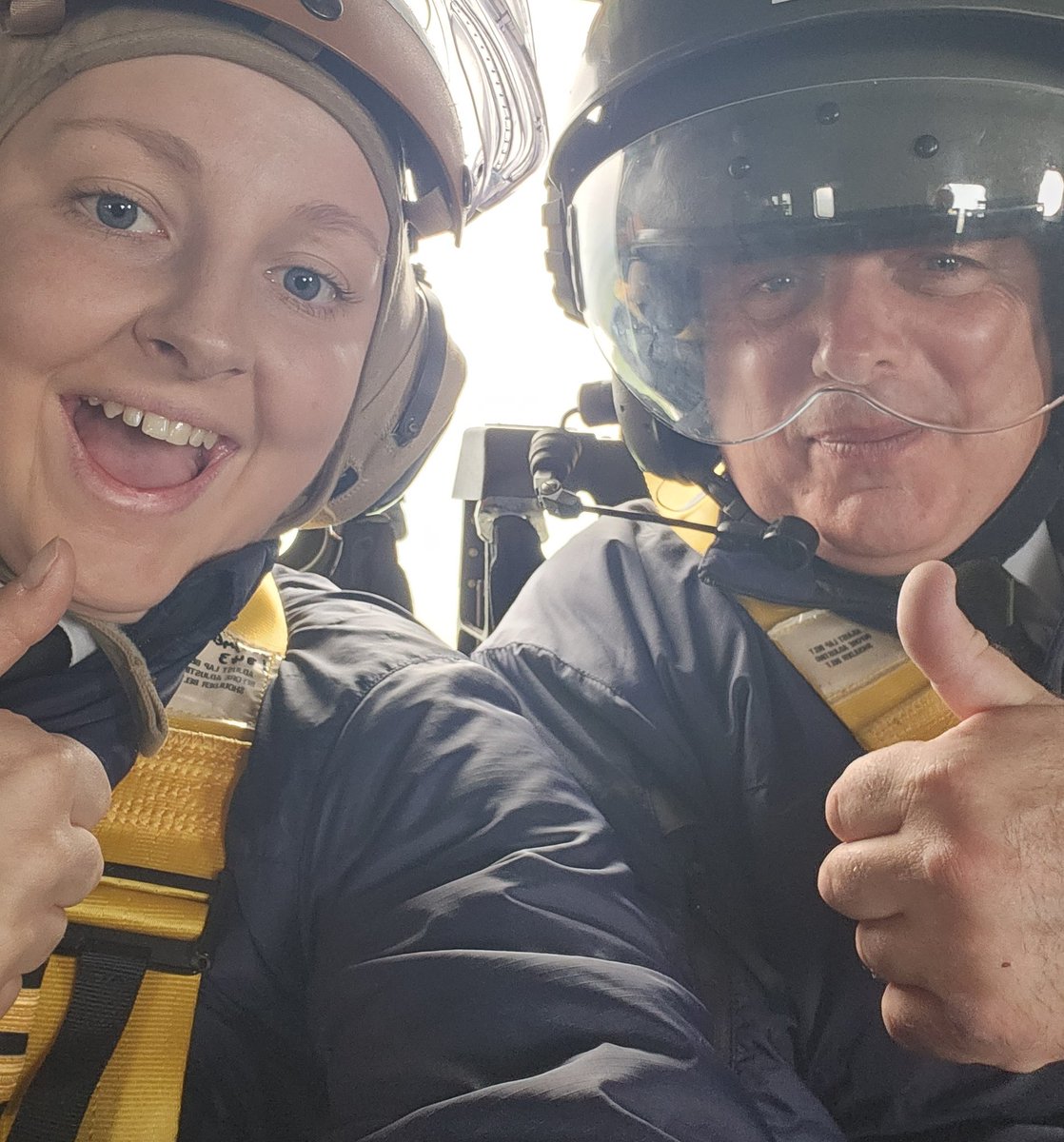wafuwonders's tweet photo. Very much enjoying working with @WO1DavidSmith again as part of #Team2SL - even if he does prefer ships to helos..!

A little funny from recent activity. A rare but amazing opportunity to get back in a 🚁! https://t.co/0foHQY4kax