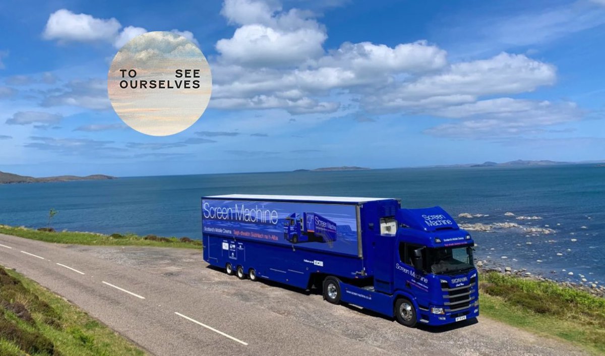ToSeeOurselves's tweet photo. Hands up who wants the Screen Machine to bring #ToSeeOurselves your way? Register your interest here... https://t.co/dRuyVs9G2y #ScreenMachine #ScottishFilm #ScotlandsStories #ScreenScotland https://t.co/S4uBiTh03J