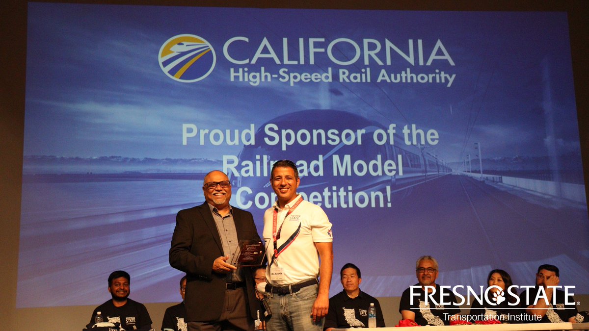 fstranspinst's tweet photo. 🙌 We thank our sponsor, the California High-Speed Rail Authority, for their incredible support in making the K12 RR Model Competition a major success! 🚄✨ #CAHSRA #FSTIRail2023 https://t.co/R0tF8JYfb9