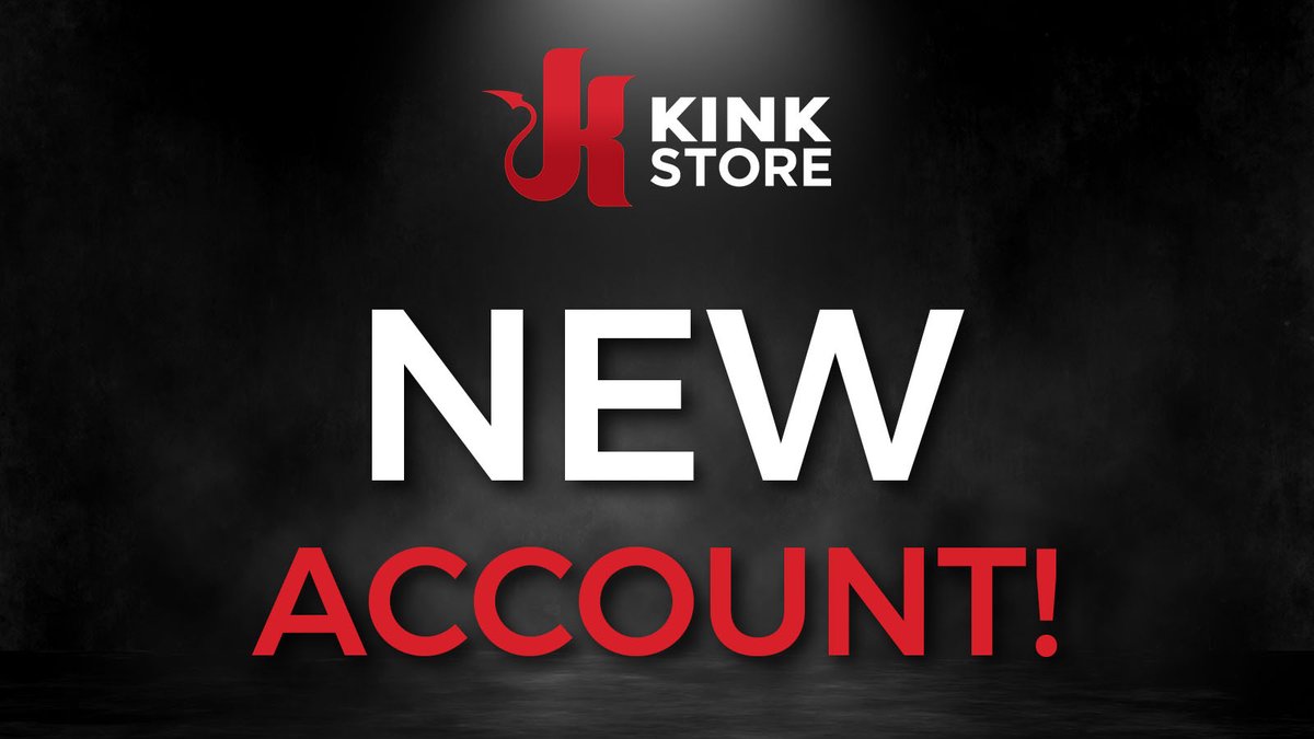 📢 We're excited to announce the launch of our new social media accounts! Follow us on <a href="/the_kink_store/">The Kink Store</a>  to stay updated on our latest products and promotions. #kinkstore #newaccount #followus