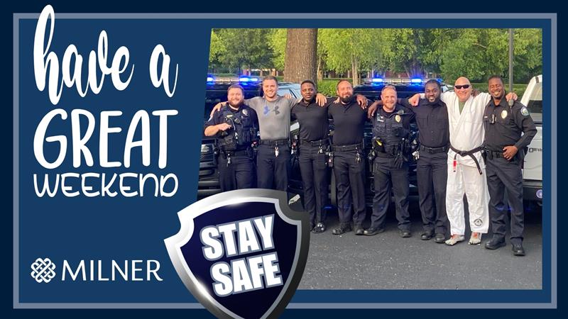 MilnerInc's tweet image. 🇺🇸 Wishing you a safe and happy Memorial Day Weekend!

Check out, our very own, Marty Heninger  empowering the Roswell Police Department with Jiu Jitsu!

Honored to support local law enforcement. #MilnerInTheCommunity

Remember and honor the brave this Memorial Day. 💙