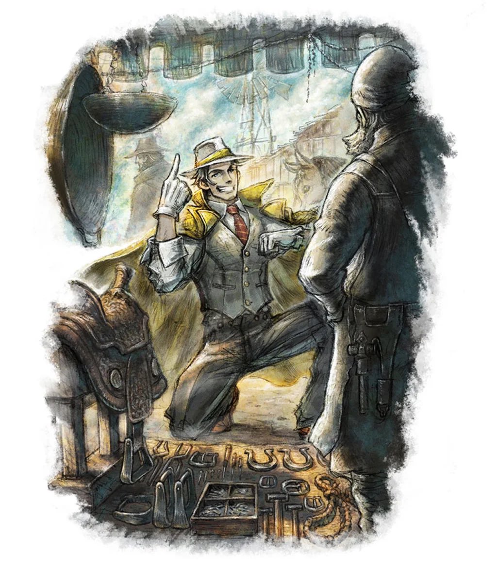 SykoReaper115's tweet image. I have been waiting for a few months now for this. I really want to say thank you, @Kirostyle and all his froggy friends for forcing me to get Octopath Traveler 2. Thank you again! #OctopathTraveler2 #Partitio