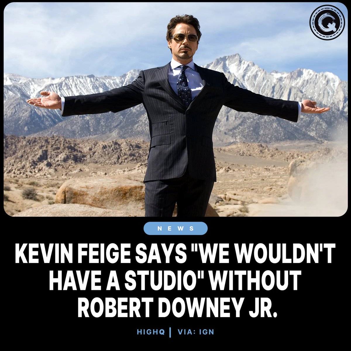 Kevin Feige says casting Robert Downey Jr. in the MCU is “one of the greatest decisions” in film.

Follow @highqmag for daily updates and news. ⚡

#marvel #marvelcomics #marvelstudios #marveluniverse #marvelentertainment #trivia #didyouknow #icymi #news #highq #highqmag