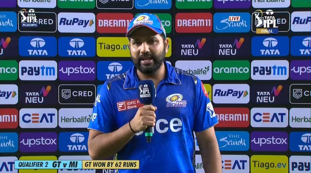 Rohit Sharma said ' I'm finished as a batsman. Sorry to my fans. Soon I'll Retire from T20 cricket'.