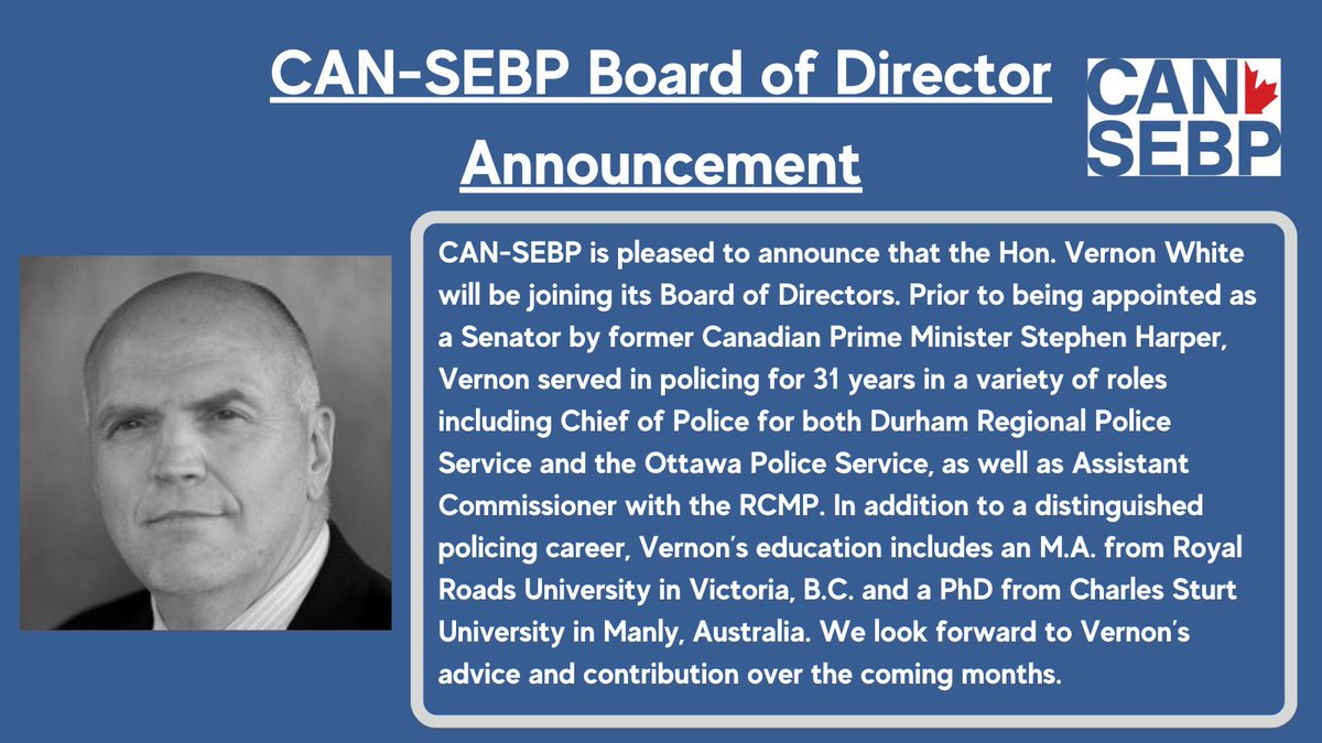 .@CAN-SEBP Board Announcement @csdreid
