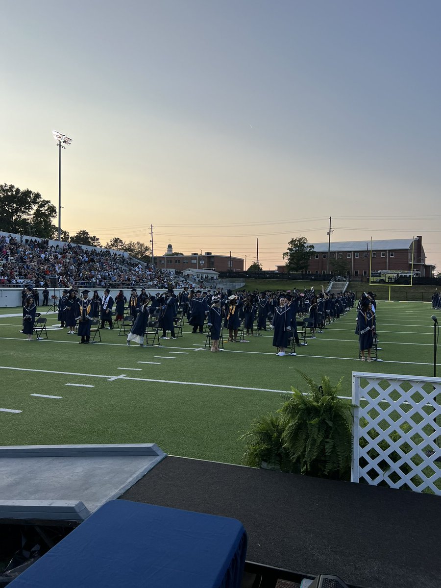 Students…you are now officially graduates of @SpaldingHigh School. Go forth and be great!!! 🐆 #JagPride #JagsOnTop23 #Classof2023