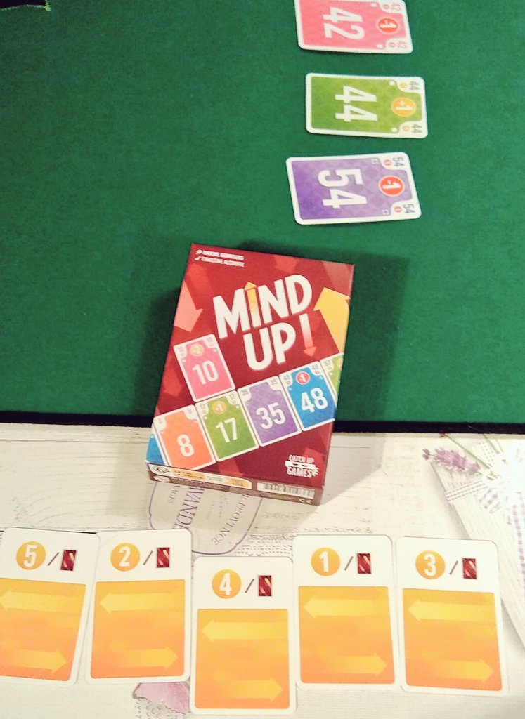 On continue avec les #j2s de cartes avec la découverte de #MindUp