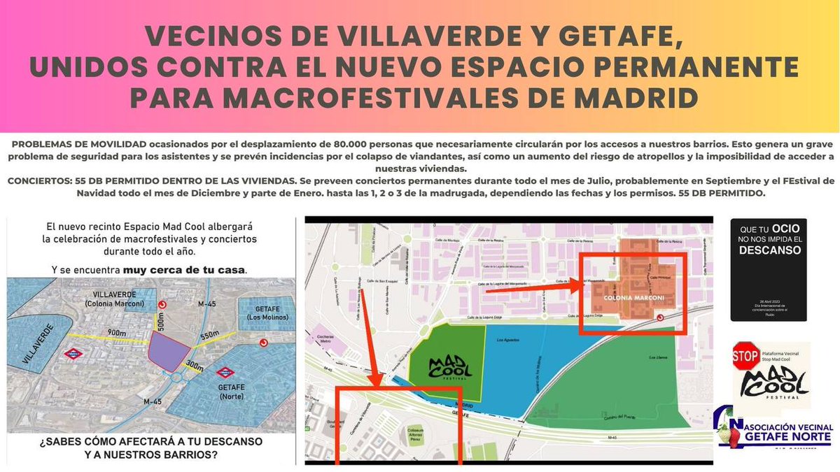 No es sólo un festival, si no que acabará con una zona agrícola, sustento de perdices, conejos, rapaces, lagartos, roedores diferenciados de la zona y varias especies de insectos. stopmadcool.com #StopMadCool #StopMacrofestivales #StopRuido