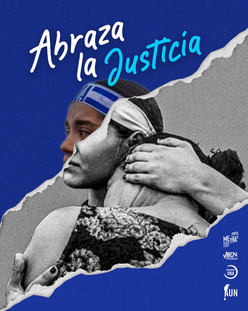 En este mayo, recordamos a los jóvenes asesinados. @AUNNicaragua, @alianzaAJEN, @MovUNA1, @me19_abril, no descansaremos hasta que haya justicia. #AbrazaLaJusticia #SOSNicaragua