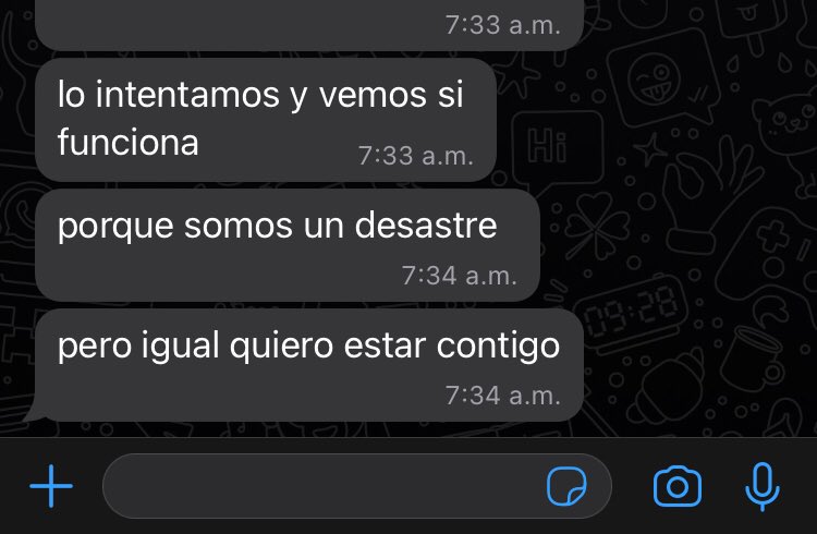 En_jupiter_'s tweet image. los menajes que nunca me van a llegar: