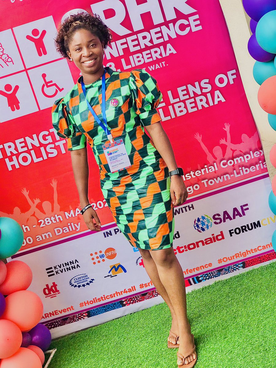 PreciousOlukoya's tweet photo. The first-ever Sexual and Reproductive Health and Rights (SRHR) to be held in Liberia organized by Amplifying Rights Network and partners. It was such an educative day learning to relearn and unlearn so much.
#ARNEVENT
#holisticsrhr4all
#srhr2023conference
#ourrightscantwait https://t.co/1uQZaDpPFJ