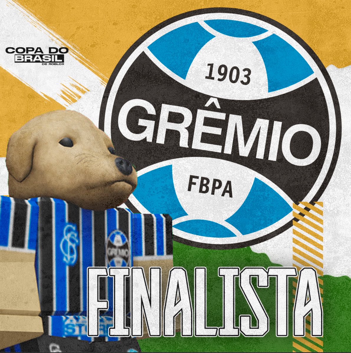 O GRÊMIO É FINALISTA DA COPA DO BRASIL DE ROBLOX!