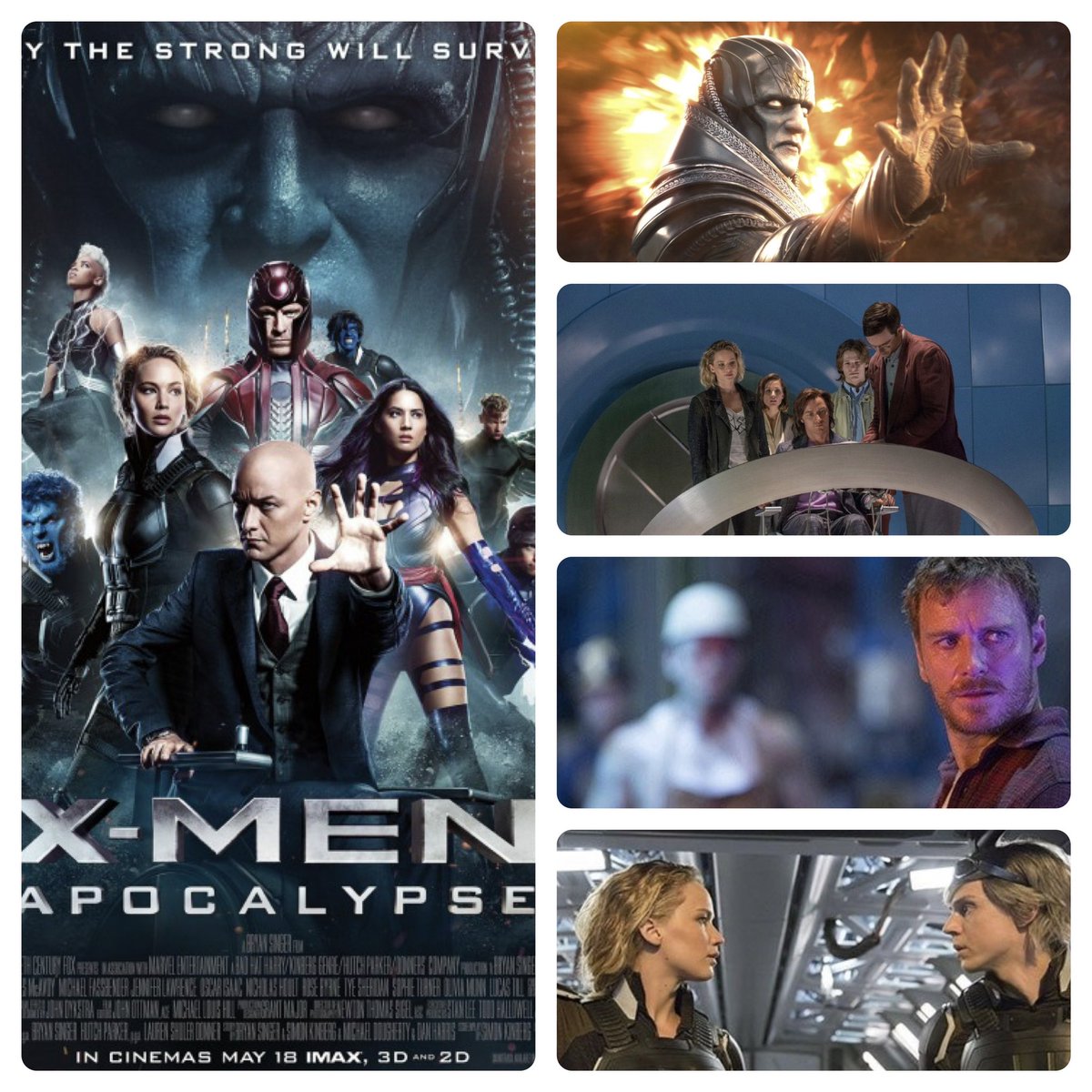 X-Men: Apocalypse celebrates it's 7th anniversary today
#xmenapocalypse #xmenmovie #xmen #xmenfan #marvelxmen #professorx #magneto #mystique #ensabahnur #xmenbeast #quicksilver #xmencyclops #jeangrey #psylocke #nightcrawler #xmenstorm #xmenangel #marvelentertainment #marvelmovie