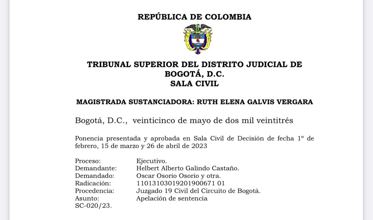 jairoparrac's tweet photo. INTERRUPCIÓN DEL TÉRMINO DE PRESCRIPCIÓN POR EL REQUERIMIENTO REALIZADO AL DEUDOR POR WHATSAPP

- Valor probatorio conversaciones de WhatsApp 

- Requerimiento realizado vía WhatsApp

TSB —⬇️⬇️— https://t.co/sWCYEiLvst