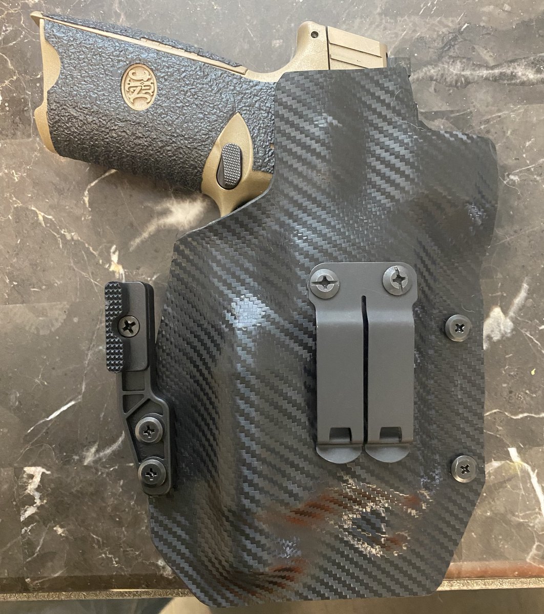 ArmsDecorum's tweet photo. While we have been away we have been upgrading our tools and making new designs for our holsters. On sale now. https://t.co/NAmpnB1suB