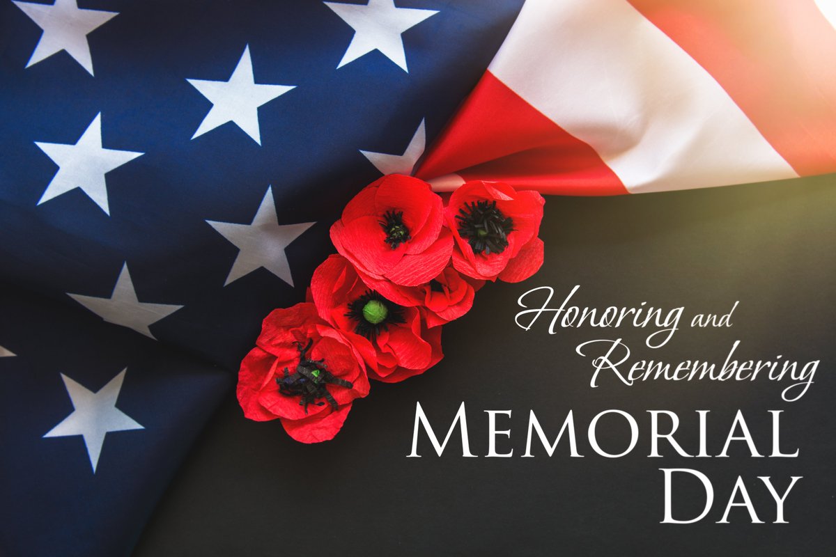 Thank you for your service and sacrifice. We are grateful this Memorial Day Weekend. 

Please note our office will be closed on Monday, May 29.

#MemorialDay #MemorialDayWeekend #MemorialDay2023