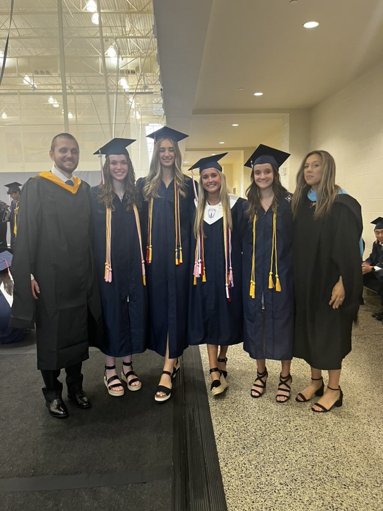 Happy to celebrate this group at graduation! Definitely proud of the success they had on the court, classroom, and community, but more excited for what future holds for them!